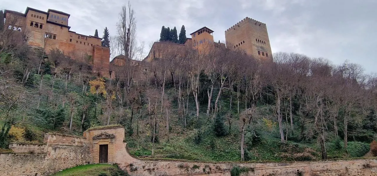 Patrimonio Arabe Vista A La Alhambra Hotel Granada