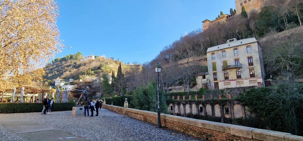 Patrimonio Arabe Vista A La Alhambra Hotel Granada